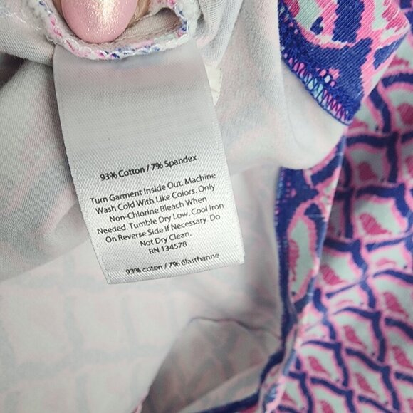 Vineyard Vines girls sz XL / 16 whale tail shift dress with pockets - Picture 6 of 9